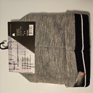 TRU FIT Fur Lined Knit Cuffed Hat One Size Inuslated For Warmth